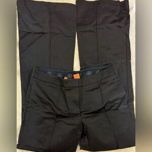 Tory Burch Cotton Silk Black Pants